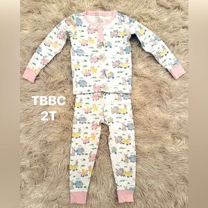 TBBC Easter Pajamas size 2T